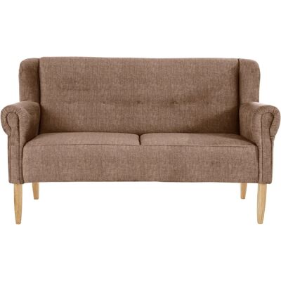 HOME AFFAIRE Moro Küchensofa - Veloursstoff, Braun - 174x99x73 cm HOME AFFAIRE Moro Küchensofa - Veloursstoff, Braun - 174x99x73 cm