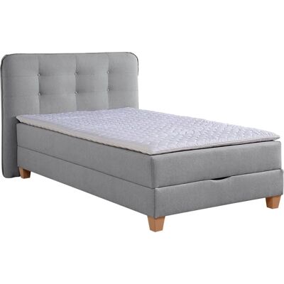 HOME AFFAIRE Boxspringbett - H3, 120x200cm, Grau HOME AFFAIRE Boxspringbett - H3, 120x200cm, Grau