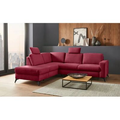 Places of Style Lolland L-Form Sofa - Sofa mit Mikrofaser, Linke Ottomane, Schlaffunktion Places of Style Lolland L-Form Sofa - Sofa mit Mikrofaser, Linke Ottomane, Schlaffunktion