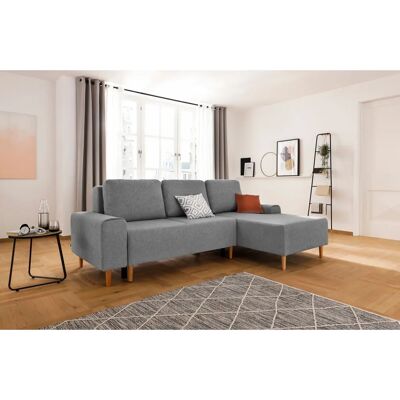 INOSIGN Samu L-Form Sofa - Recamiere, Bettfunktion, Mikrofaser INOSIGN Samu L-Form Sofa - Recamiere, Bettfunktion, Mikrofaser