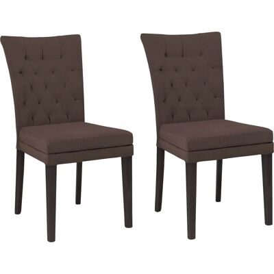 HOME AFFAIRE Colorado Wenge Mikrofaser Esstischstuhl HOME AFFAIRE Colorado Wenge Mikrofaser Esstischstuhl