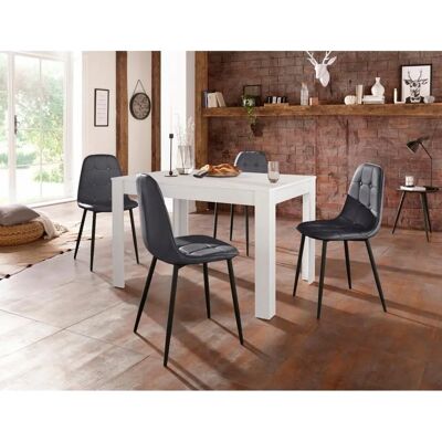 INOSIGN Schwarz-Weiß Essgruppe - Sitzmöbel-Set INOSIGN Schwarz-Weiß Essgruppe - Sitzmöbel-Set