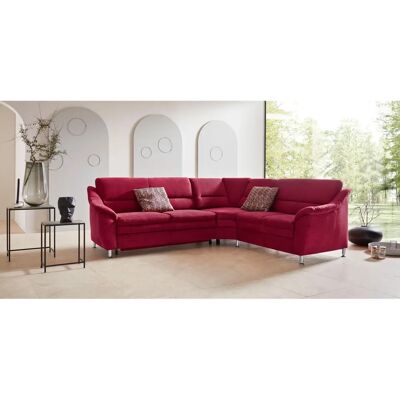 Places of Style Cardoso L-Form Sofa - Microfaser, Bordeaux - 5 Sitze Places of Style Cardoso L-Form Sofa - Microfaser, Bordeaux - 5 Sitze