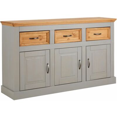 Home Affaire Selma Sideboard - 145cm, 3 Schubladen, 3 Türen - Kommode Home Affaire Selma Sideboard - 145cm, 3 Schubladen, 3 Türen - Kommode