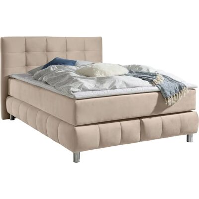 Andas Salo Beige Boxspringbett - 120x200cm H2 Andas Salo Beige Boxspringbett - 120x200cm H2