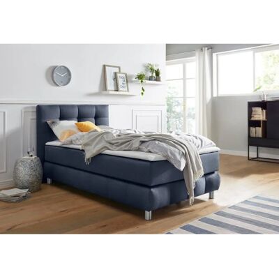 Andas Salo Boxspringbett - Skandinavisches Design, Hochwertiger Polyester, 7-Zonen-Matratze Andas Salo Boxspringbett - Skandinavisches Design, Hochwertiger Polyester, 7-Zonen-Matratze