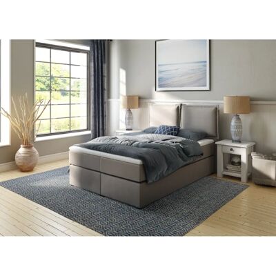HOME AFFAIRE Lysann Hellgrau Boxspringbett - Boxspringbett HOME AFFAIRE Lysann Hellgrau Boxspringbett - Boxspringbett