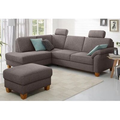 HOME AFFAIRE Borkum Sofa - Braun - 5,5 Sitze - Landhausstil HOME AFFAIRE Borkum Sofa - Braun - 5,5 Sitze - Landhausstil