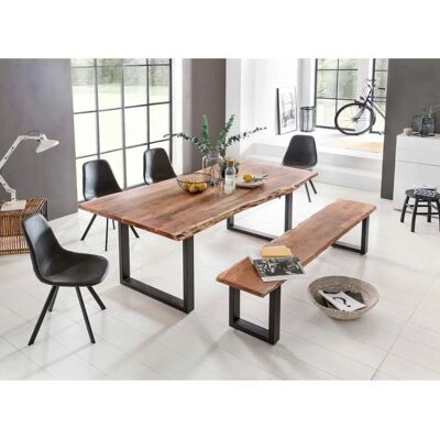 HOME AFFAIRE Manhattan - Rechteckiger Holztisch - 240cm HOME AFFAIRE Manhattan - Rechteckiger Holztisch - 240cm