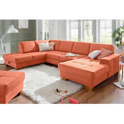 Home affaire Puccini U-Form Sofa - Mikrofaser - Europa Home affaire Puccini U-Form Sofa - Mikrofaser - Europa