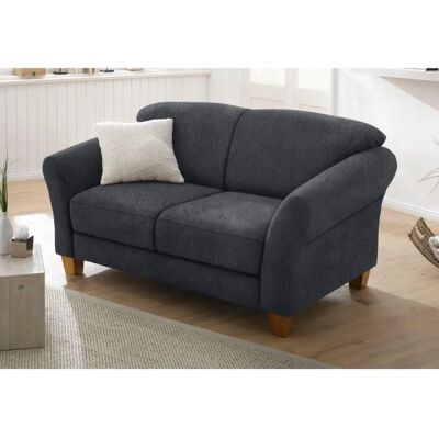 HOME AFFAIRE Gotland Sofas - 2-Sitzer, Mikrofaser, Dunkelgrau HOME AFFAIRE Gotland Sofas - 2-Sitzer, Mikrofaser, Dunkelgrau