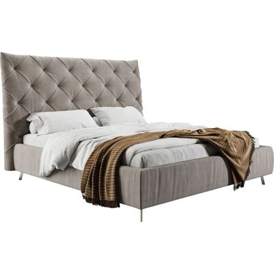 Places of Style Elloree - Samtoptik Polsterbett in 4 Breiten Places of Style Elloree - Samtoptik Polsterbett in 4 Breiten