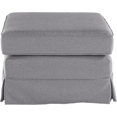 HOME AFFAIRE Shadmoor Grauer Polsterhocker - Hocker HOME AFFAIRE Shadmoor Grauer Polsterhocker - Hocker