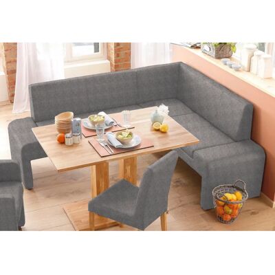 HOME AFFAIRE Bologna Graue Eckbank - Eckbank HOME AFFAIRE Bologna Graue Eckbank - Eckbank