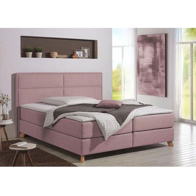 Home Affaire Caria - Rosa Boxspringbett - 140x200cm Home Affaire Caria - Rosa Boxspringbett - 140x200cm
