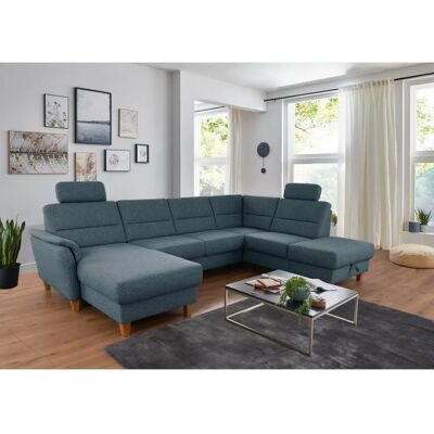 HOME AFFAIRE Palmera U-Form Sofa - Microfaser Couch HOME AFFAIRE Palmera U-Form Sofa - Microfaser Couch