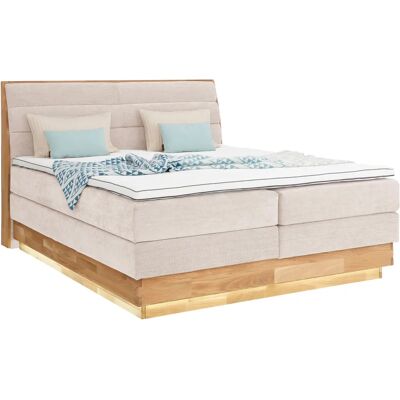 OTTO PRODUCTS Boxspringbett - Beigefarben mit LED-Beleuchtung OTTO PRODUCTS Boxspringbett - Beigefarben mit LED-Beleuchtung