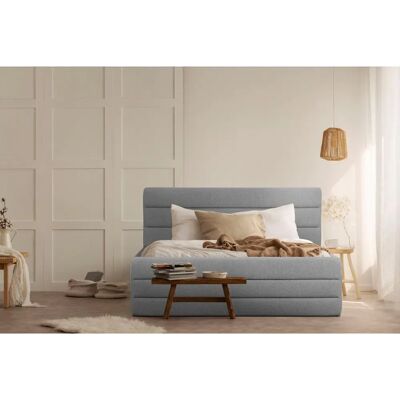 Otto Products Merrit Polsterbett - Hellgrau, 180x220 cm Otto Products Merrit Polsterbett - Hellgrau, 180x220 cm