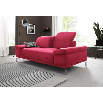 Places of Style Caluna 2-Sitzer Sofa - Vintage Microfaser, rot Places of Style Caluna 2-Sitzer Sofa - Vintage Microfaser, rot
