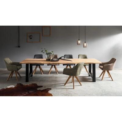 HOME AFFAIRE Tristan Esstisch - Rustikaler Eichenstil HOME AFFAIRE Tristan Esstisch - Rustikaler Eichenstil