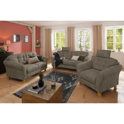 Home affaire Trondheim Taupe 2-Sitzer Sofa - Sofa Home affaire Trondheim Taupe 2-Sitzer Sofa - Sofa