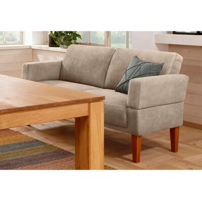 HOME AFFAIRE Fehmarn beige Mikrofaser-Sofa - Sofa HOME AFFAIRE Fehmarn beige Mikrofaser-Sofa - Sofa