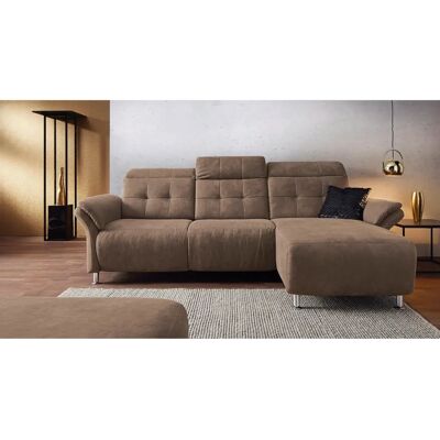 PLACES OF STYLE Manhattan L-Form Sofa - Braun - 270x102x168 cm PLACES OF STYLE Manhattan L-Form Sofa - Braun - 270x102x168 cm