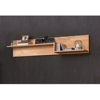 HOME AFFAIRE Wandregal - Eiche teilmassiv - Modernes Design HOME AFFAIRE Wandregal - Eiche teilmassiv - Modernes Design