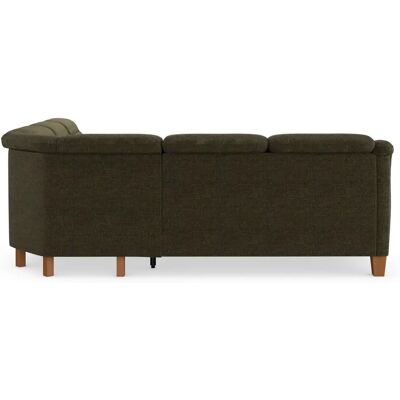 HOME AFFAIRE Caldera L-Form Sofa - Struktur, Khaki HOME AFFAIRE Caldera L-Form Sofa - Struktur, Khaki