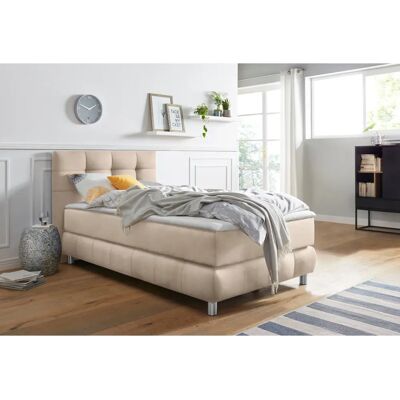 Andas Salo Beige Boxspringbett - Bett Andas Salo Beige Boxspringbett - Bett