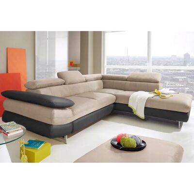INOSIGN Lösung L-Form Sofa - Mikrofaser & Kunstleder INOSIGN Lösung L-Form Sofa - Mikrofaser & Kunstleder