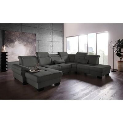 Places of Style Cornwall U-Form Sofa - U-Form, Microfaser, Recamière links - Sofa Places of Style Cornwall U-Form Sofa - U-Form, Microfaser, Recamière links - Sofa