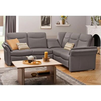Home AFFAIRE Tahoma L-Form Sofa - Naturleder-Look - Linker Armlehne - Ohne Bettfunktion Home AFFAIRE Tahoma L-Form Sofa - Naturleder-Look - Linker Armlehne - Ohne Bettfunktion
