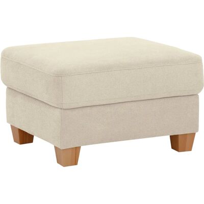 HOME AFFAIRE Dalia Beigefarbener Hocker - Hocker HOME AFFAIRE Dalia Beigefarbener Hocker - Hocker
