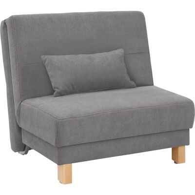 Home AFFAIRE Gina Schlafsofa - Grau, 80x86x95 cm, Chenille, 4 Breiten Home AFFAIRE Gina Schlafsofa - Grau, 80x86x95 cm, Chenille, 4 Breiten