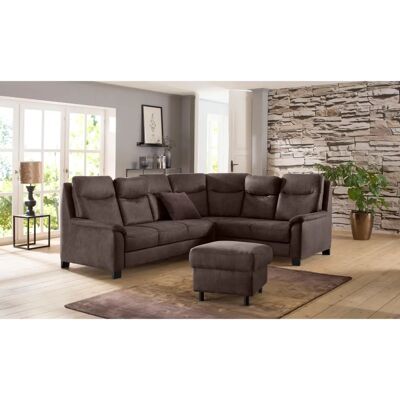 Home affaire Boccaccio Ecksofa - Microfaser Vintageoptik Home affaire Boccaccio Ecksofa - Microfaser Vintageoptik
