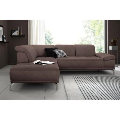 Places of Style Caluna Modularsofa - Vintage-Mikrofaser, Braun, 262cm Places of Style Caluna Modularsofa - Vintage-Mikrofaser, Braun, 262cm