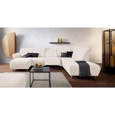 PLACES OF STYLE Manhattan U-Form Beige Sofa - Wohnlandschaft PLACES OF STYLE Manhattan U-Form Beige Sofa - Wohnlandschaft