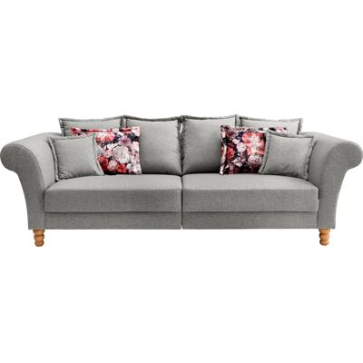 HOME AFFAIRE Tassilo Sofa - Poliert Stoff 266cm HOME AFFAIRE Tassilo Sofa - Poliert Stoff 266cm