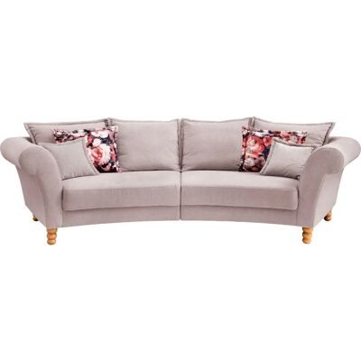 HOME AFFAIRE Tassilo Sofa - Chenille, rosa, 350x95x110cm HOME AFFAIRE Tassilo Sofa - Chenille, rosa, 350x95x110cm