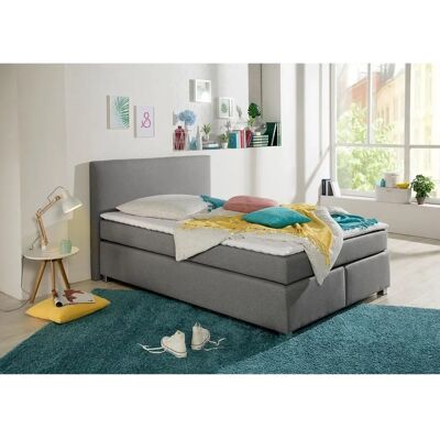 INOSIGN Eliana Boxspringbett - Grau, 140x200cm, H52cm INOSIGN Eliana Boxspringbett - Grau, 140x200cm, H52cm