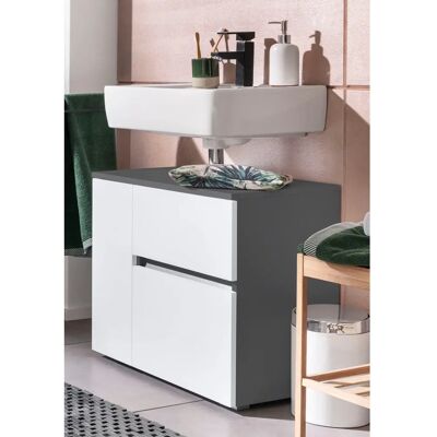HOME AFFAIRE Wisla Bad-Unterschrank - 60x55x35 cm, grau HOME AFFAIRE Wisla Bad-Unterschrank - 60x55x35 cm, grau