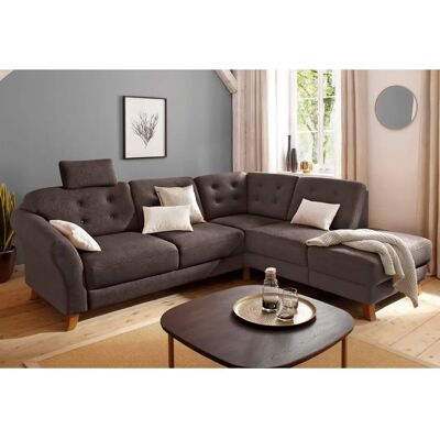 Home affaire Trondheim Luxus Mikrofaser Ecksofa - Sofa Home affaire Trondheim Luxus Mikrofaser Ecksofa - Sofa