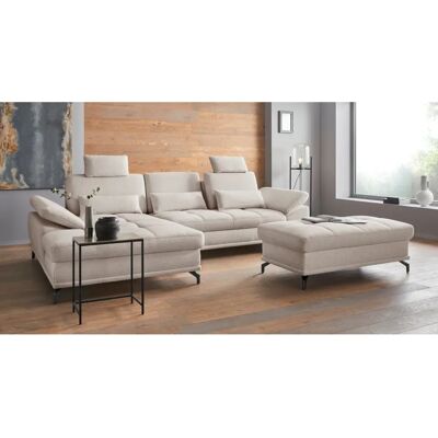 Places of Style Costello L-Form Sofas - Beige - Sofas Places of Style Costello L-Form Sofas - Beige - Sofas