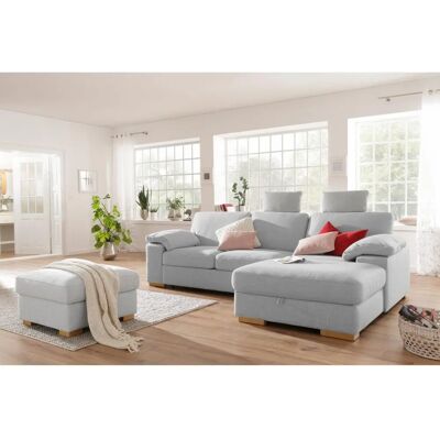 Home Affaire Ventura L-Form Sofa - Modern, Recamiere rechts, Mikrofaser Home Affaire Ventura L-Form Sofa - Modern, Recamiere rechts, Mikrofaser