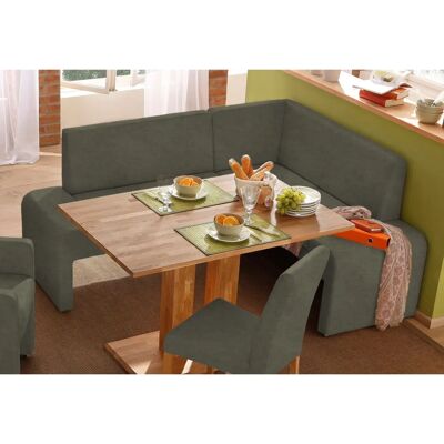 HOME AFFAIRE Bologna Khaki Microfaser Eckbank - Sitzecke HOME AFFAIRE Bologna Khaki Microfaser Eckbank - Sitzecke