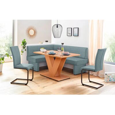 HOME AFFAIRE Nils - Blau - Massivholzeckbank HOME AFFAIRE Nils - Blau - Massivholzeckbank