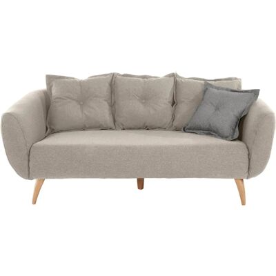HOME AFFAIRE Baggio Sofa - 2,5-Sitzer, Grau (taupe) - Sofa HOME AFFAIRE Baggio Sofa - 2,5-Sitzer, Grau (taupe) - Sofa