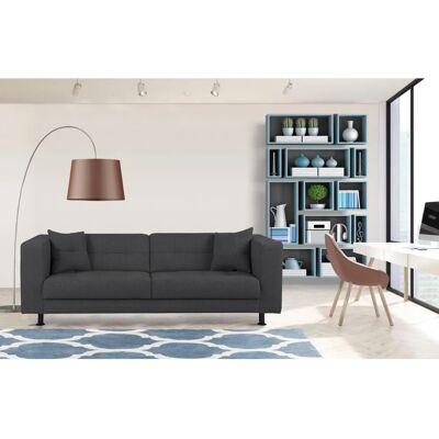 INOSIGN Bengo 3-Sitzer Sofa - Struktur, Anthrazit INOSIGN Bengo 3-Sitzer Sofa - Struktur, Anthrazit