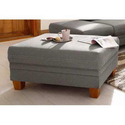 Home Affaire Husum Grau Hocker - Ottomans Home Affaire Husum Grau Hocker - Ottomans